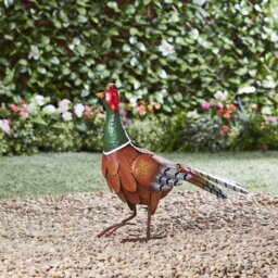 Graysen Animals Weather Resistant UV Resistant Metal Garden Statue