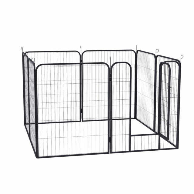 Bloomfield Dog Playpen 8 Panel Foldable Cat Puppy Exercise Pen Heavy-Duty Pet Fence