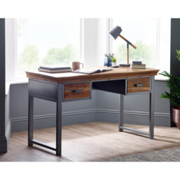 Teller Solid Wood Top Writing Desk