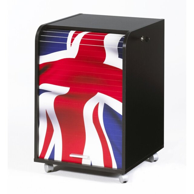 Graziella 1 -Door 2 -Drawer Filing Storage Cabinet
