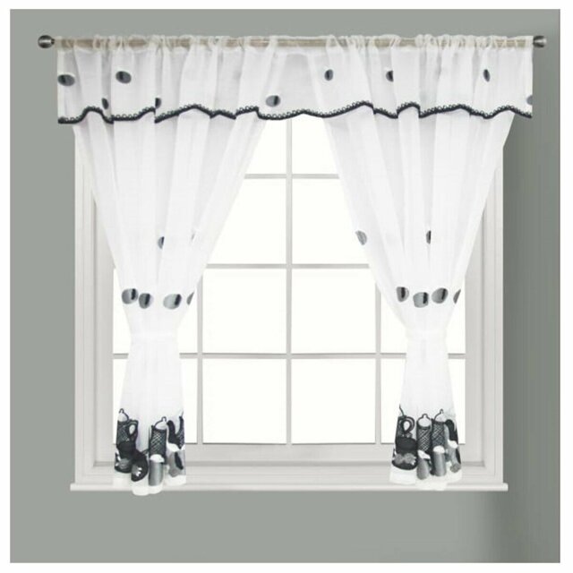 Klatt Semi Sheer Curtain Panel Pair