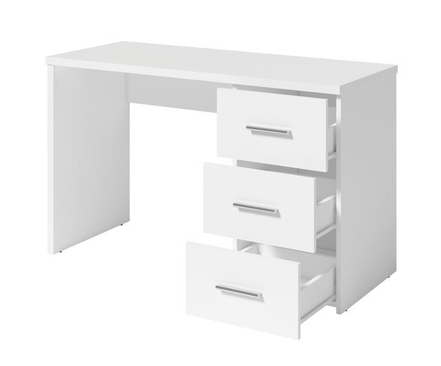 OPEN 60 DESK (3 PIECES) W10200-WHITE LAMINATE W10200-WHITE LAMINATE 60-FSC B