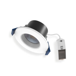 7W Fire Rated LED Downlight, Dimmable & CCT Changing 3000K-4000K-6000K, IP65 rated, Quick Connector