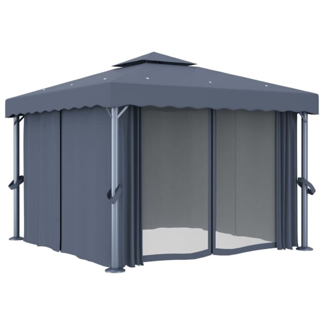 Otterson 3m x 3m Metal Patio Gazebo