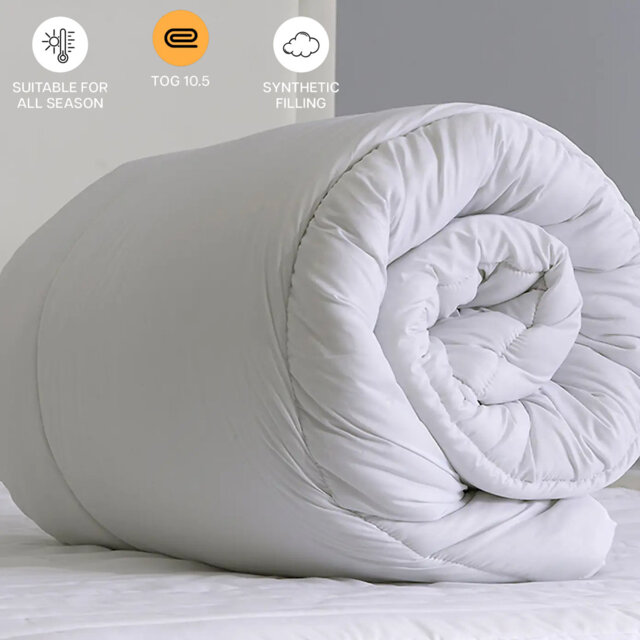 Soft Hollowfiber Anti Allergic 10.5 Winter Tog Duvet