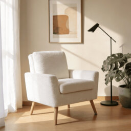 Elmick Upholstered Accent Armchair
