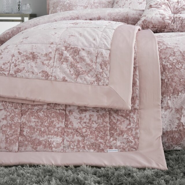 Crushed Velvet Bedspread