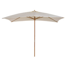 Brod 295cm X 200cm Rectangular Traditional Parasol with Pulley Lift