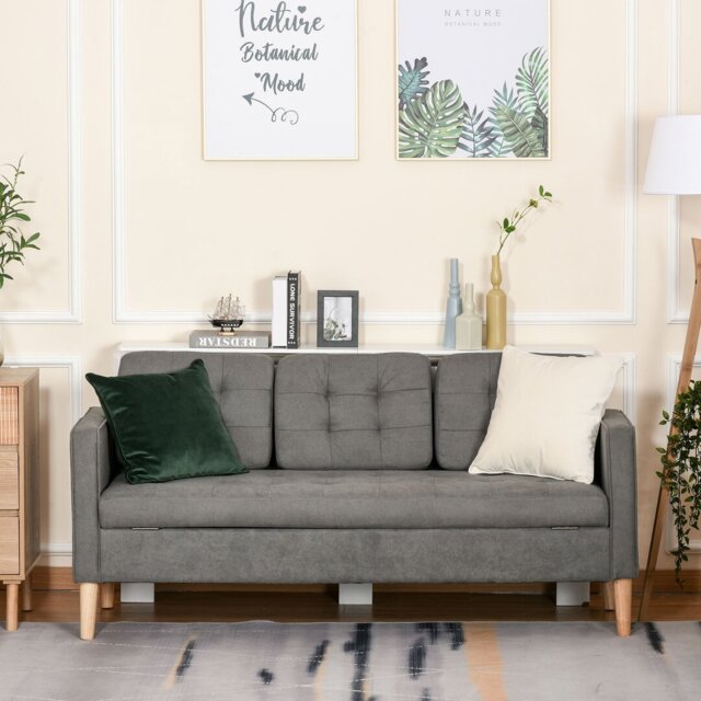 Lilo 3 Seater Cotton Sofa