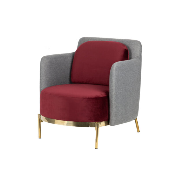 Upholstered Barrel Chair