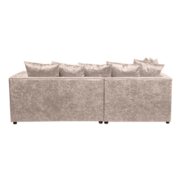 Romelia 3 Seater Velvet Sofa & Chaise