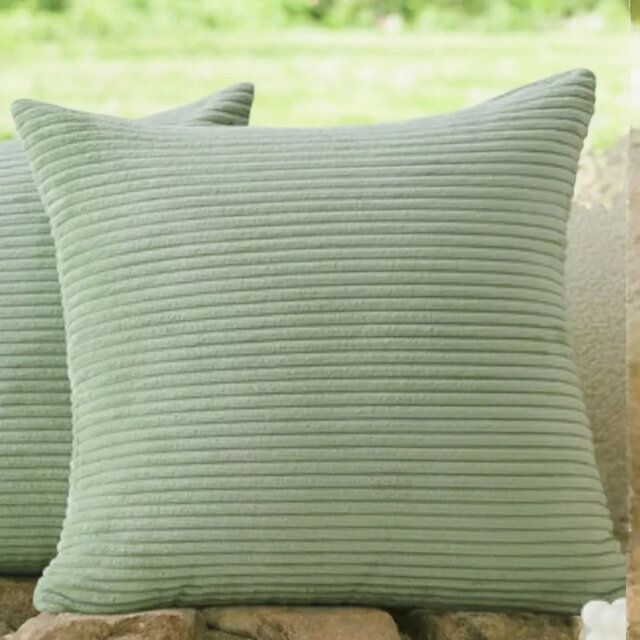 Aiyanah Indoor / Outdoor Square Throw Cushion Cover