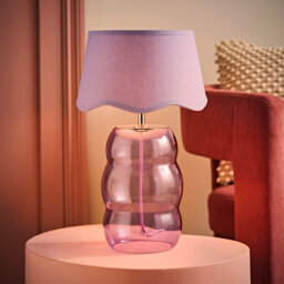 Deleena Glass Table Lamp