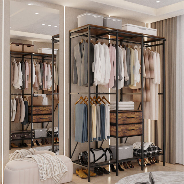 Anesu 150cm Freestanding Clothes Rack