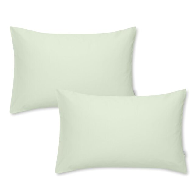 400 Thread Count 100% Cotton Sateen Oxford Pillowcase Pair
