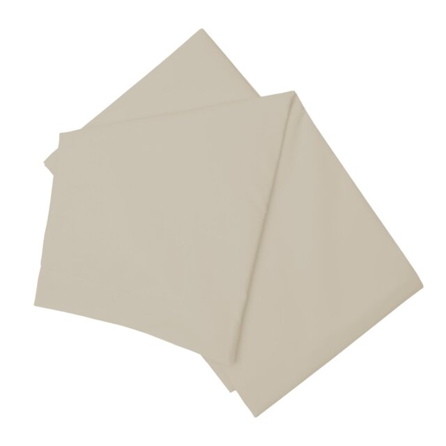 Cotton Blend Percale Flat Sheet