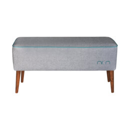 Mr. M Polyester Blend Upholstered Bench