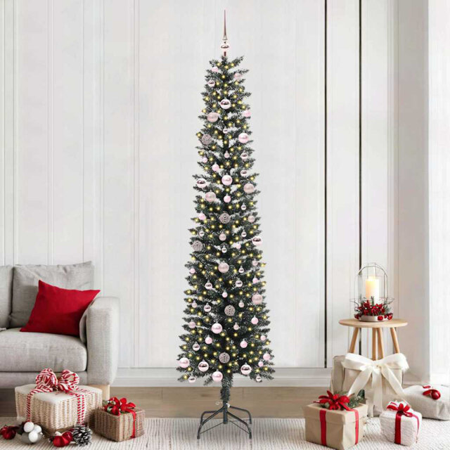 Artificial Christmas Tree with 300 LEDs Green