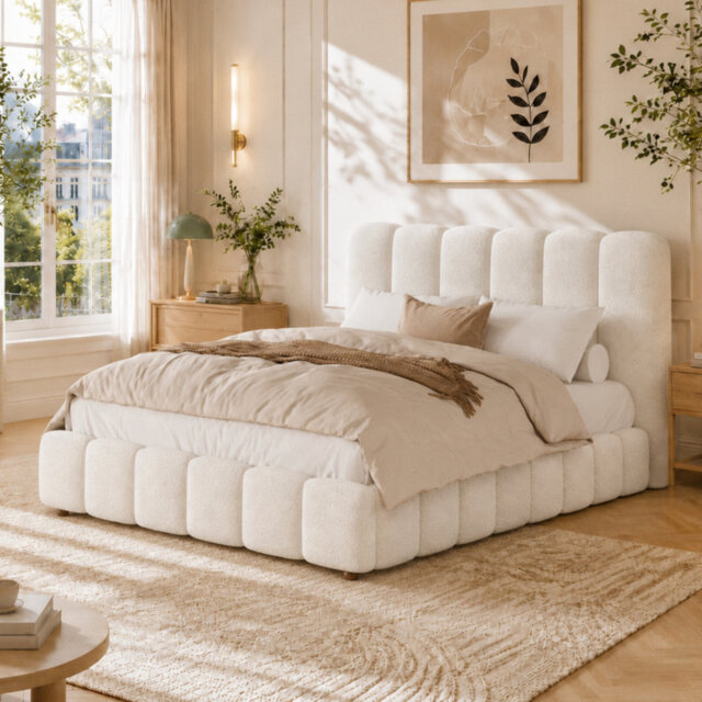 Upholstered Ottoman Storage Bed