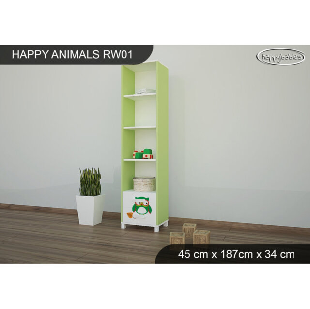 187cm H X 45cm W Cube Unit Kids Bookcase