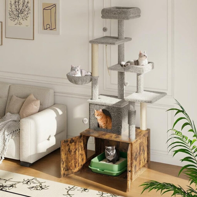 MDF Litter Box