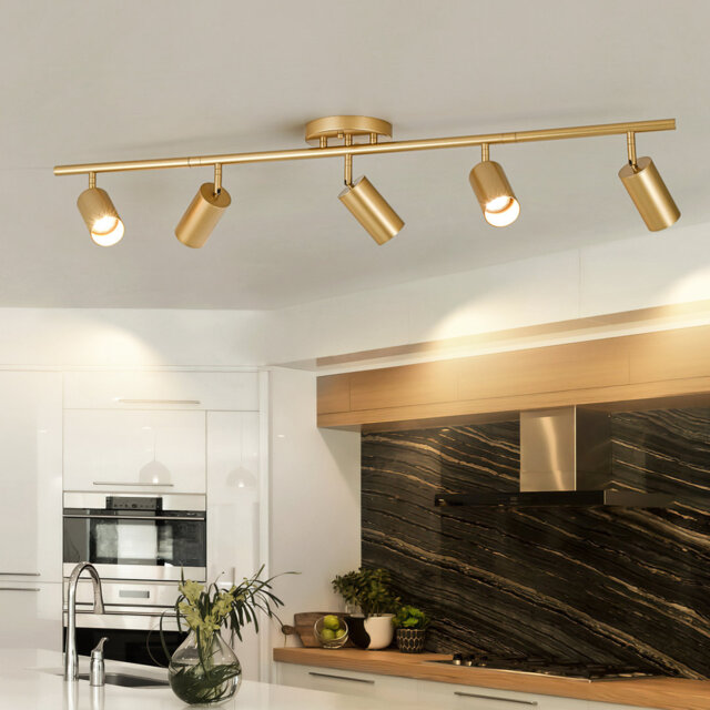 Gulcan 5 - Light Linear Track Flush Mount Lighting