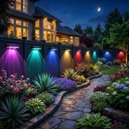 Natural Solar Powered Deck Light