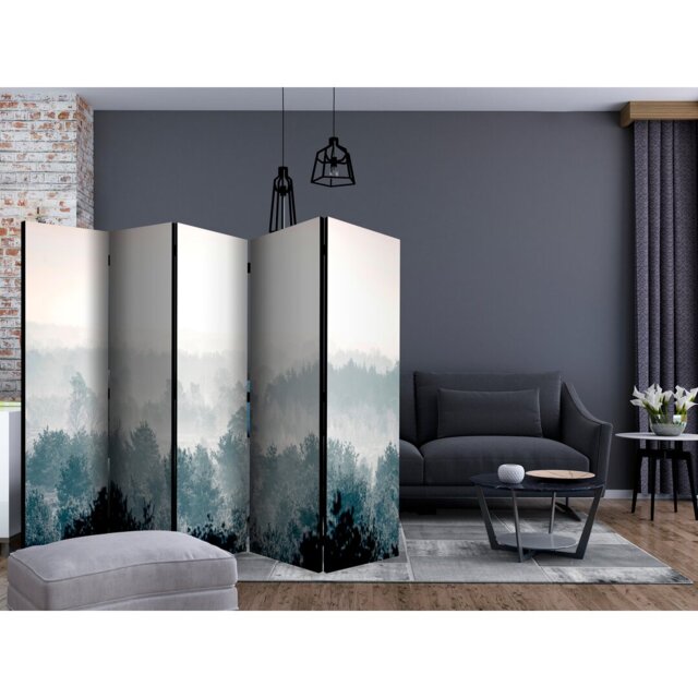 225cm W x 172cm H 5 - Panel  One Sided Room Divider Folding Room Divider