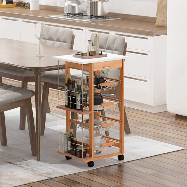 Metal Bar Cart