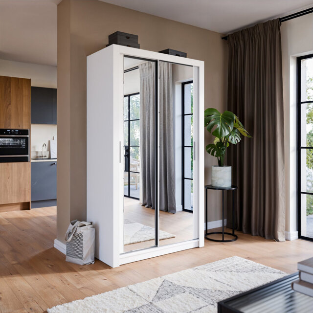 Alahna 2 Door Manufactured Wood Wardrobe