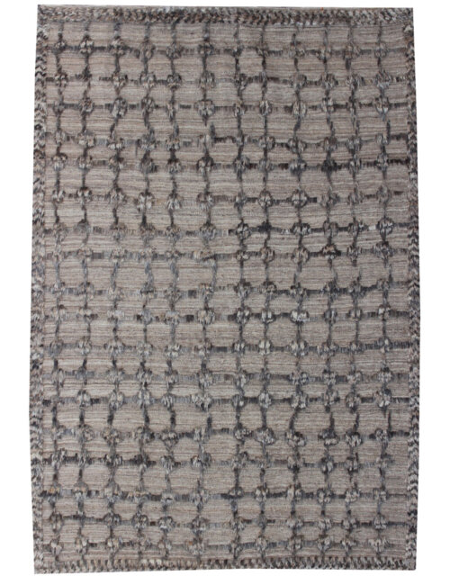 Geometric Hand Knotted 173cm X 248cm Area Rug