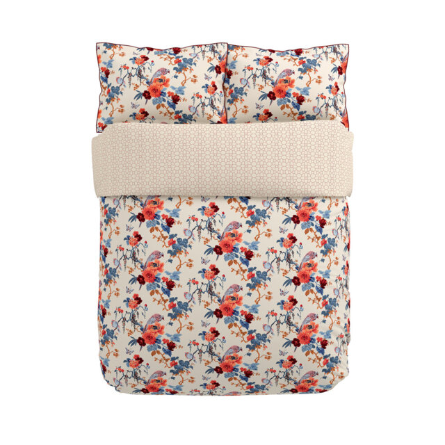 Chinoiserie Charm Cotton Duvet Cover Set