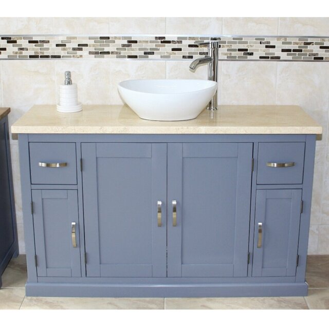 Bora 123mm Free-standing Single Vanity Unit