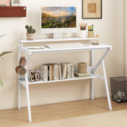 Metal Base Computer Desk