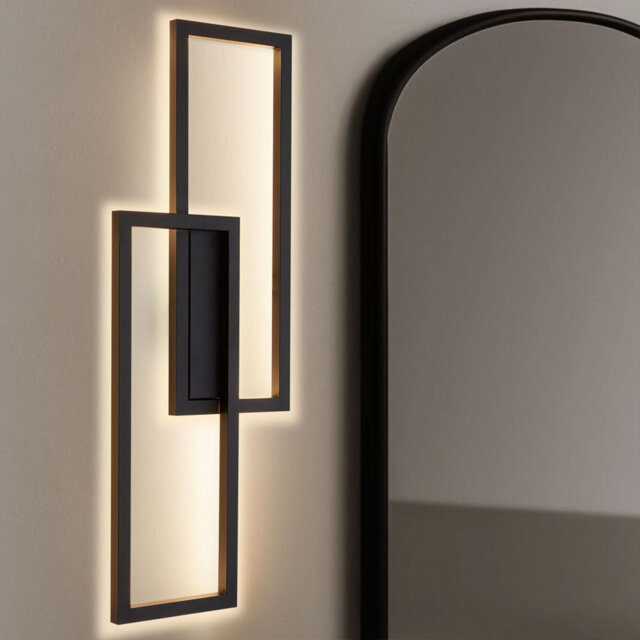 Industrial Rectangular Led Wall Light