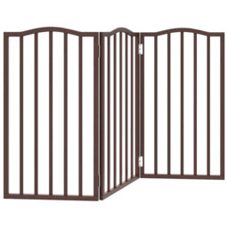 Archie & Oscar Dog Gate Foldable 3 Panels 150 CmÂ Poplar Wood