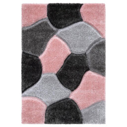 Abeline Geometric Shag Indoor / Outdoor Area Rug