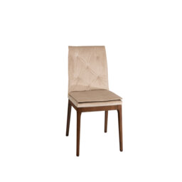 Denisha 47cm H Tufted Polyester Blend Upholstered Side Chair