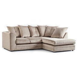 Devonte 5 Seater Velvet Corner Sofa