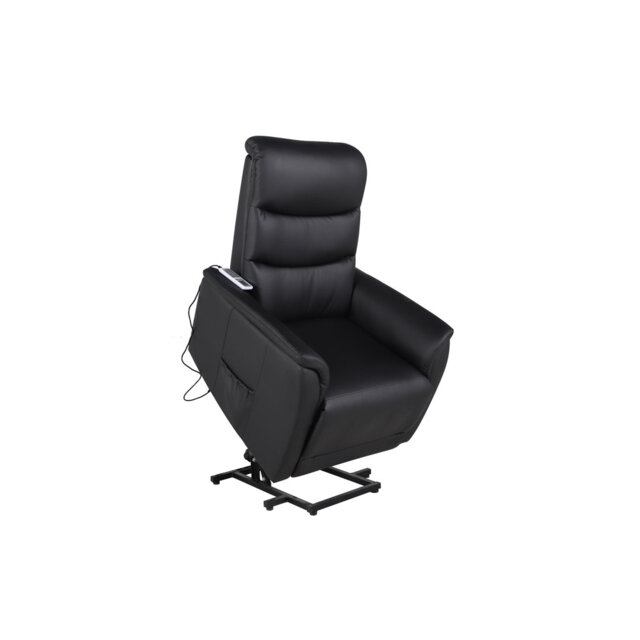 Lismari Leather Match Electric Lift Assist Recliner with Massage