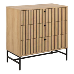 Roscigno 80.6cm W 3 - Drawer Chest of Drawers