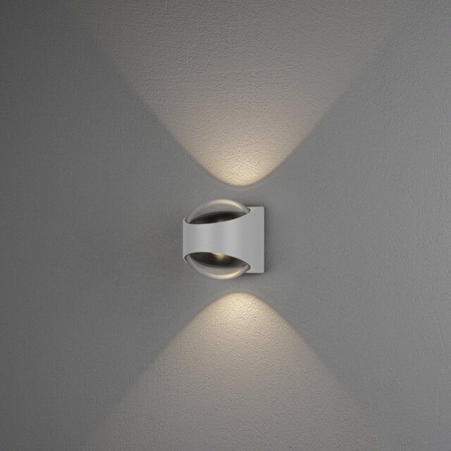 Integrated LED Outdoor Flush Wall Light
