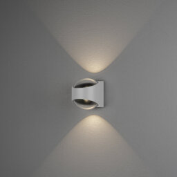 Integrated LED Outdoor Flush Wall Light