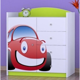 Nevarez Kids 4 - Drawer Combo Dresser