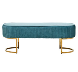 121cm Wide Velvet Standard Ottoman