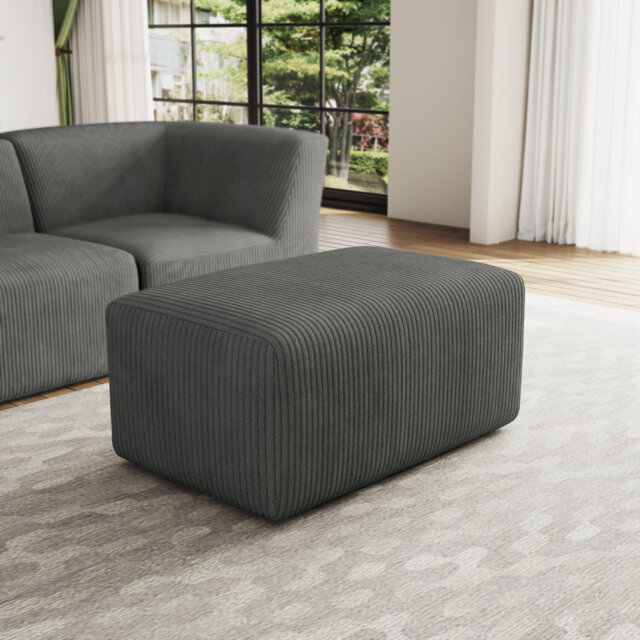 Berlare 90.9Cm Wide Rectangle Standard Ottoman