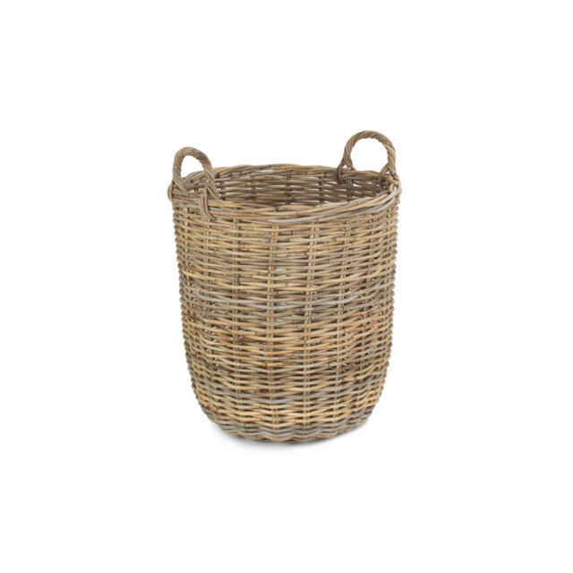 Krystal Rattan Log Storage Basket