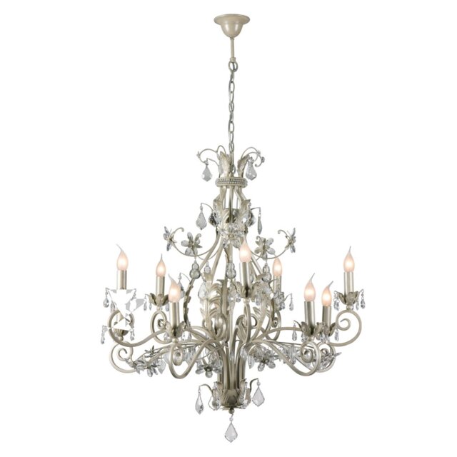 Eklund 10 - Light Candle Style Chandelier