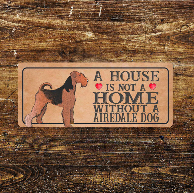 Airedale Dog Wall Décor