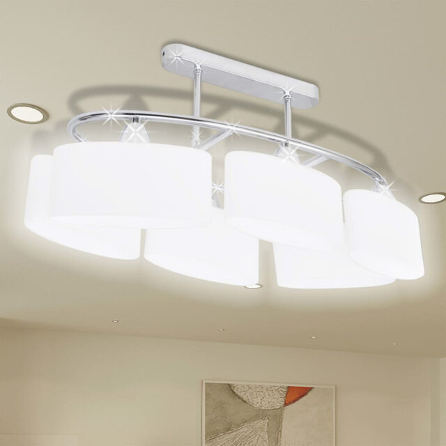 Baccus Glass Semi Flush Mount